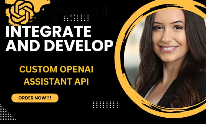 Gig Preview - Integrate and develop openai gpt assistant api for your web application