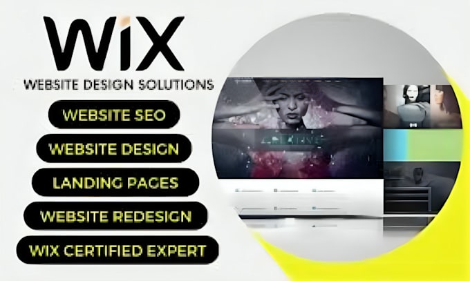 Gig Preview - Do a wix website design or redesign with a professional look