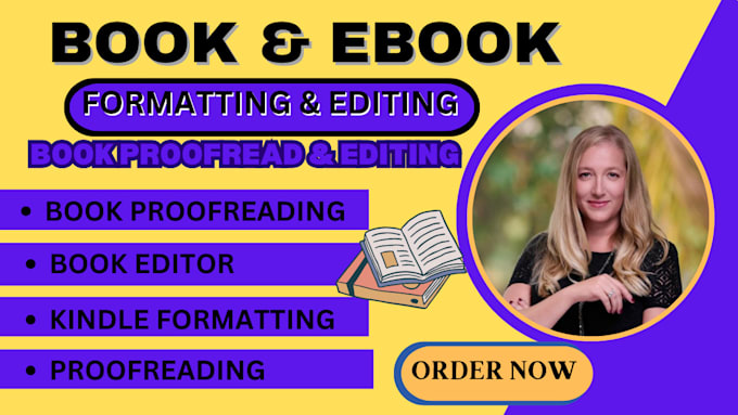 Bestseller - be your professional book editor and children book formatting for amazon kdp