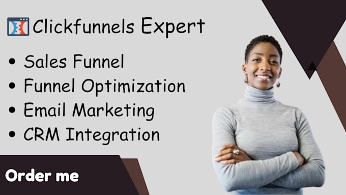 Gig Preview - Build and optimize your clickfunnels funnel for more sales and leads