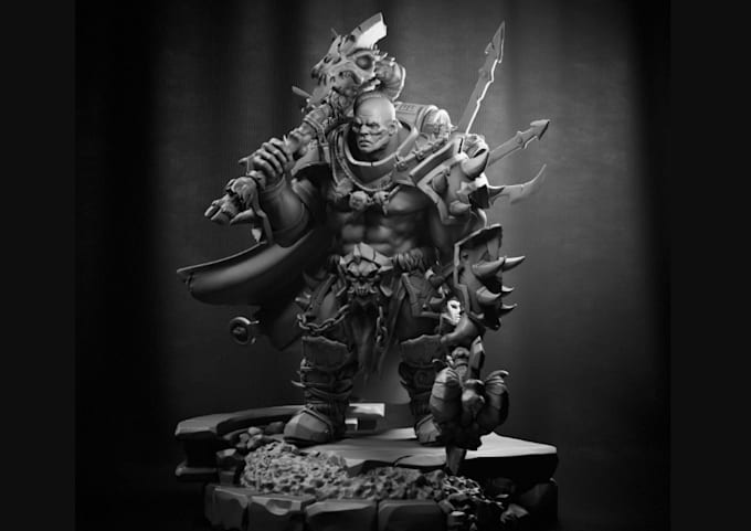 Bestseller - sculpture 3d miniatures,action figures,warhammer 40k,3d toy,3d print with zbrush