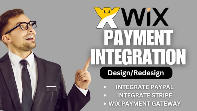 Bestseller - design wix, integrate third party payment methods via wix website API, fix wix