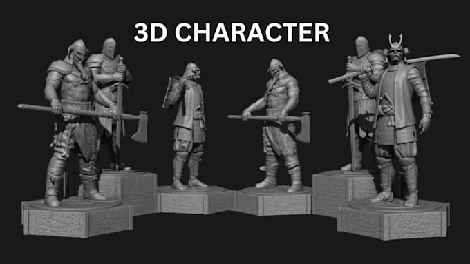 Bestseller - sculpt 3d character modelling statue for 3d printing