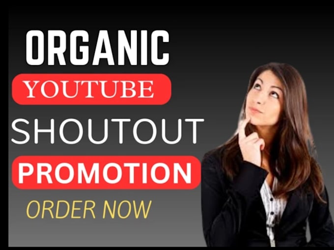 Bestseller - help you with youtube video shoutout to 5m audience to boost audience