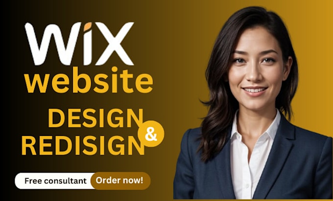 Gig Preview - Design wix website wix website design wix website redesign