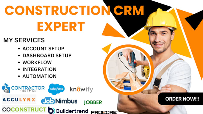 Bestseller - setup jobber buildertrend coconstruct contractor foreman jobnimbus wrike CRM