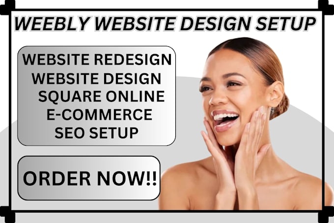 Gig Preview - Design weebly website or design square website or  redesign weebly square online