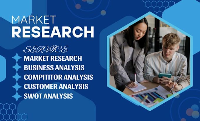 Gig Preview - Conduct comprehensive market research analysis and swot competitor analysis