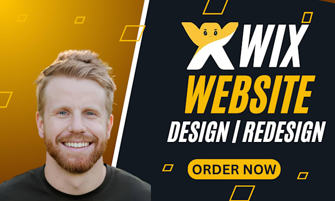 Gig Preview - Design, redesign wix websites, ecommerce website, and wix online stores