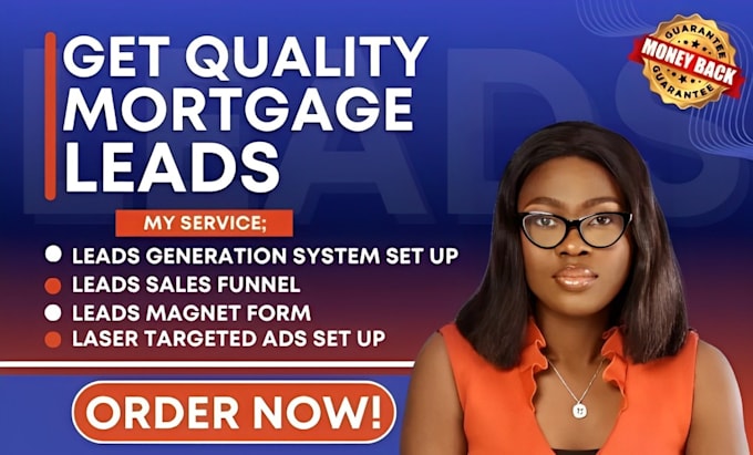 Gig Preview - Generate mortgage leads for mortgage leads generation mortgage broker mortgage