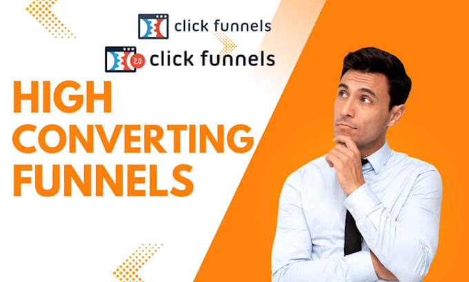 Gig Preview - Setup clickfunnels sales funnel clickfunnels landing page clickfunnels website