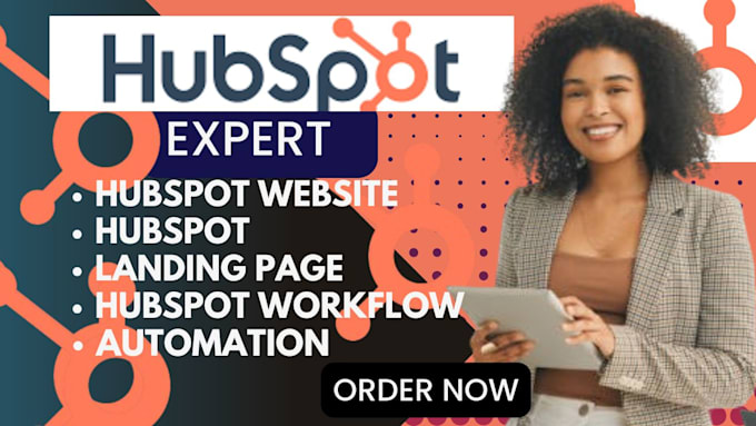 Gig Preview - Build hubspot store hubspot website design hubspot redesign hubspot landing page