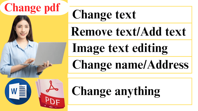 Bestseller - do change text remove text replace text pdf document and fillable forms