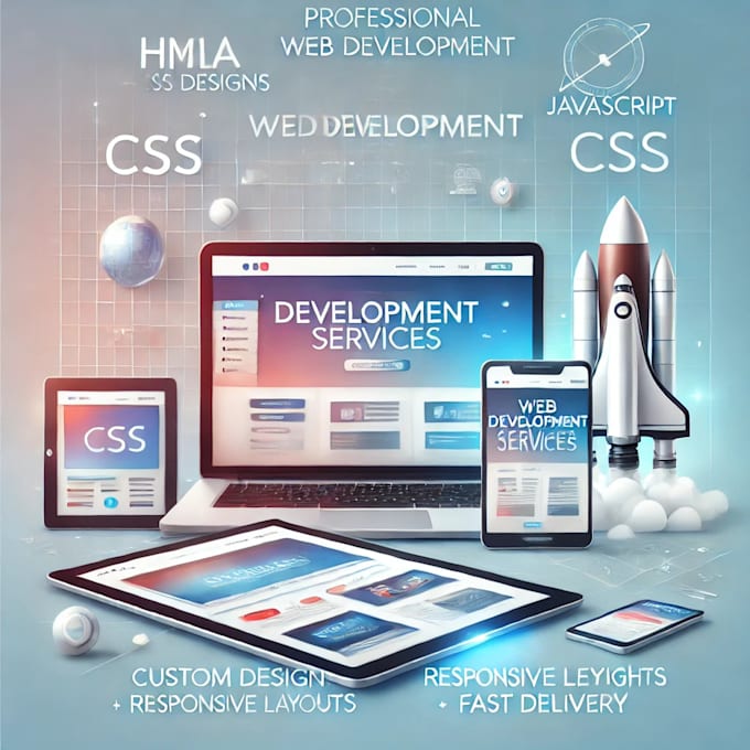 Gig Preview - Develop modern and responsive websites for your business