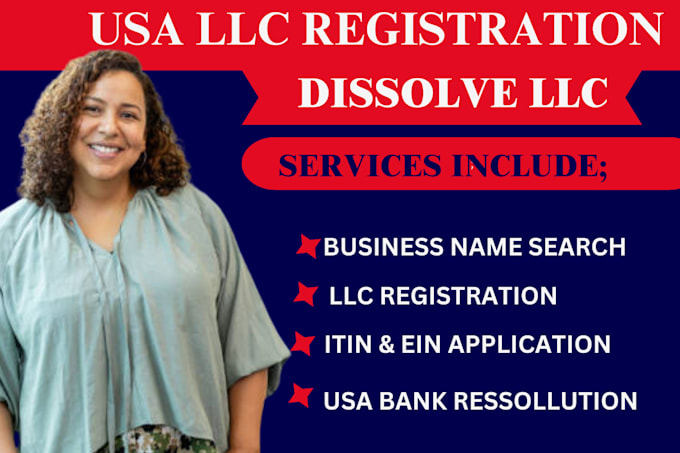 Bestseller - dissolve your US llc or corporation with the state, terminate llc and close ein