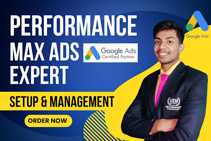 Gig Preview - Build and manage your google ads adwords ppc campaign and performance max ads