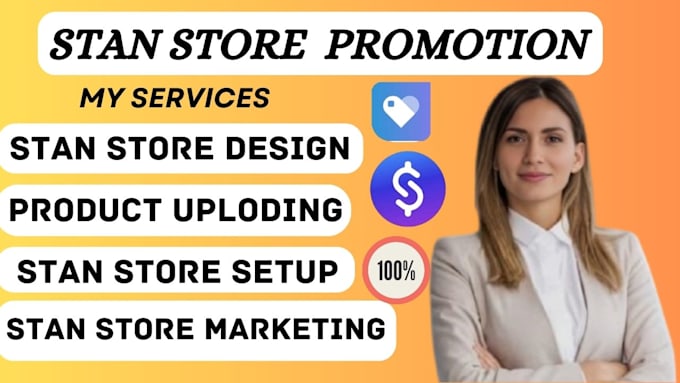 Gig Preview - Do stan store promotion, stan store marketing, stan store and sales funnel