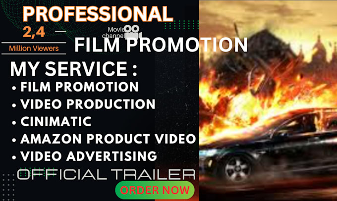 Gig Preview - Do film product film promotion marketing and distribution consultancy