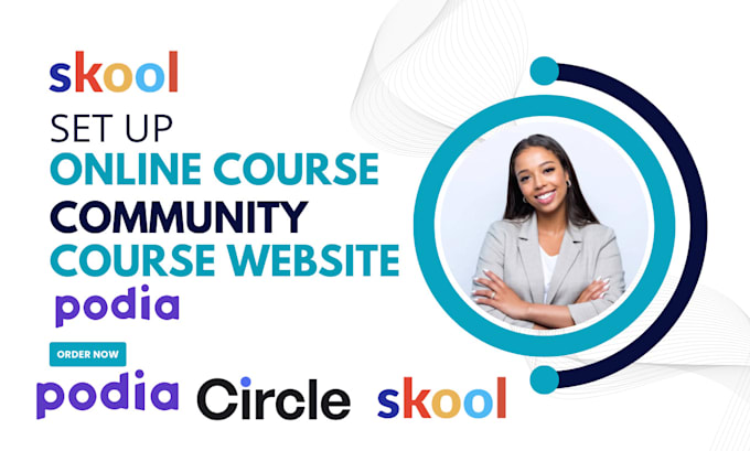 Gig Preview - Do skool circle so mighty network online course community podia course website