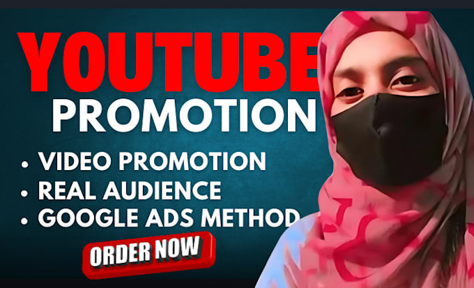 Gig Preview - Do organic youtube video promotion with google ads