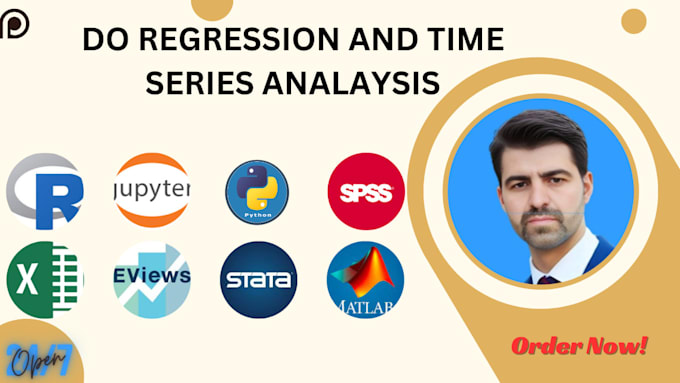 Gig Preview - Do regression and time series analysis using r spss stata