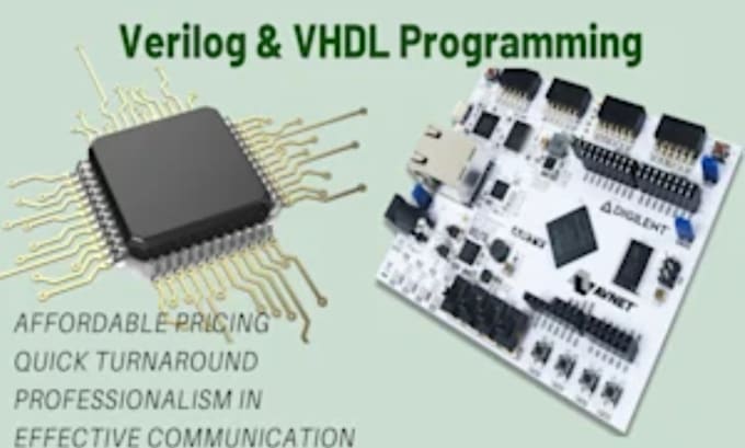 Gig Preview - In verilog vhdl coding on xilinx, vivado, quartus,modelsim for fpga