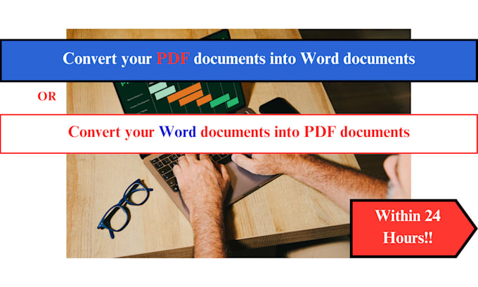 Gig Preview - Convert your PDF documents into word documents or viceversa