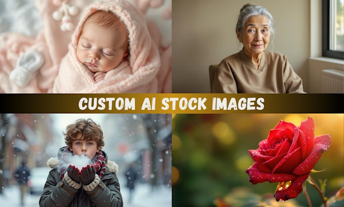 Gig Preview - Create realistic stock images using ai for commercial use