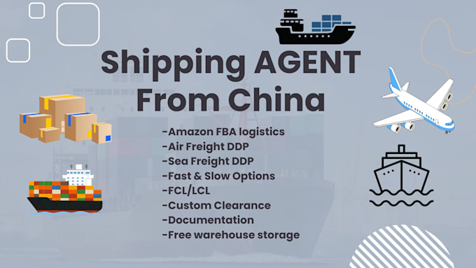 Gig Preview - Do shipping freight forwarding service from china, alibaba amazon shipment