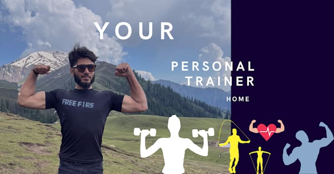 Gig Preview - Be your top fitness trainer online live you will feel active