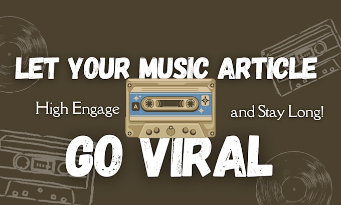 Gig Preview - Upload your music article to billboard, guest post, organic traffic