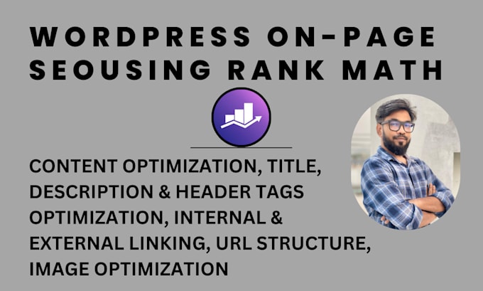 Gig Preview - Do wordpress on page SEO with rankmath for your website