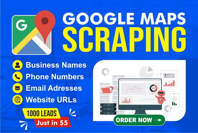 Gig Preview - Provide google map scraping services to extract business data