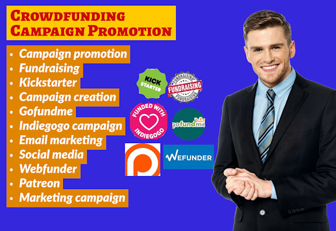 Bestseller - crowdfunding promotion, fundraising, campaign creation, gofundme, web marketing