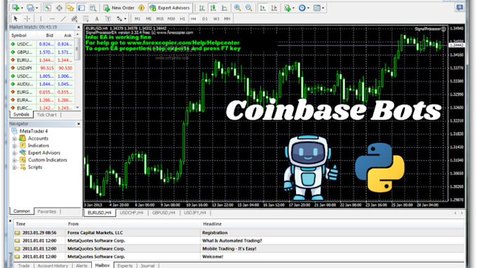 Gig Preview - Develop profitable coinbase bot, crypto trading bot, binance bot, trading bot