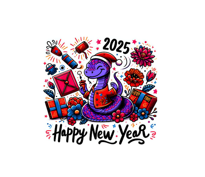 Gig Preview - Make wonderful happy new year 2025 logo