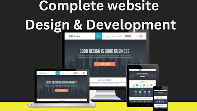 Gig Preview - Balid complete website frontend, backend both developer