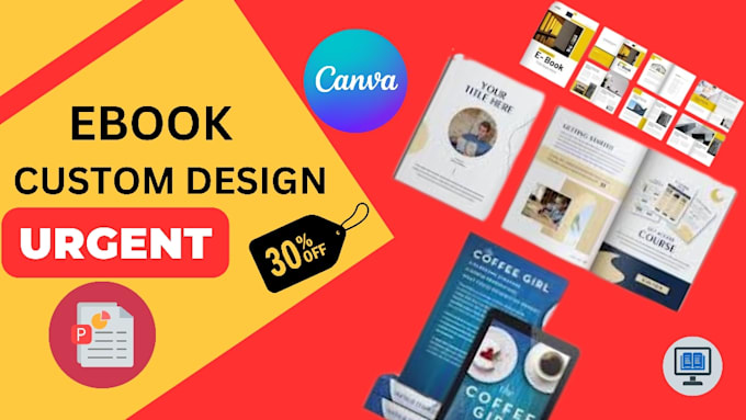 Gig Preview - Design custom ebooks lead magnets and workbooks in 12 hours