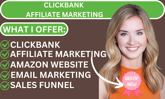 Gig Preview - Build high converting sales funnel for your clickbank offer