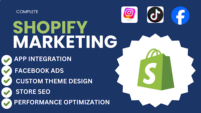 Gig Preview - Boost shopify sales ecommerce marketing, dropshipping marketing, shopify manager