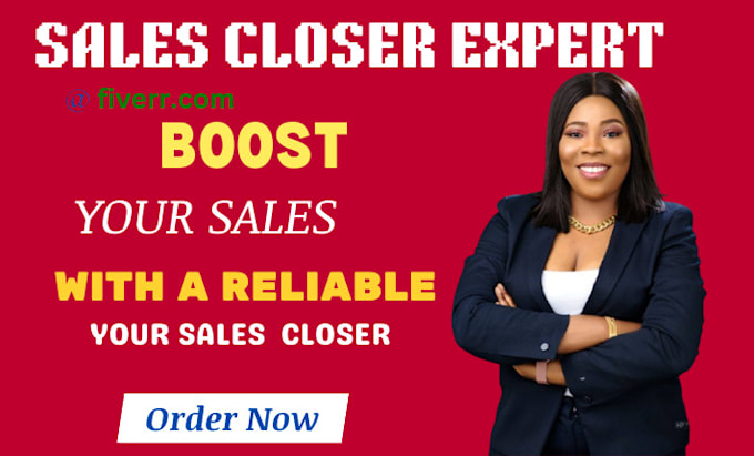 Bestseller - be your dynamic high ticket sales closer sales representative lead expert