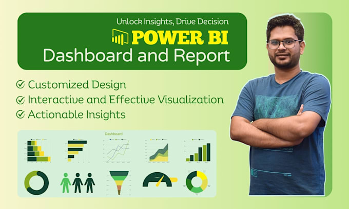 Bestseller - develop custom power bi dashboards and reports