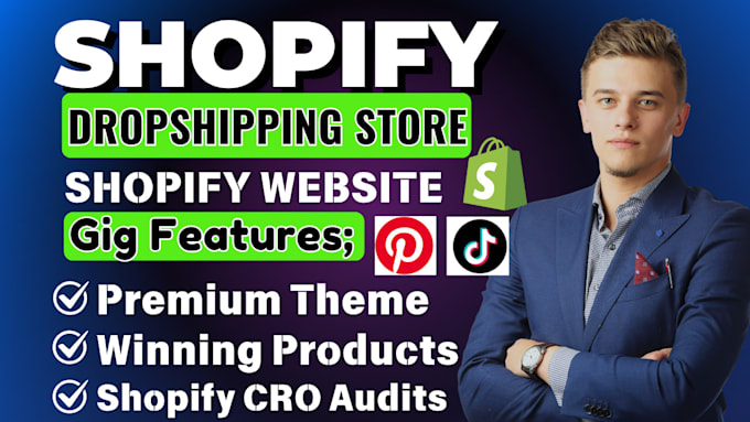 Gig Preview - Promote shopify dropshipping store, shopify website conversion rate optimization