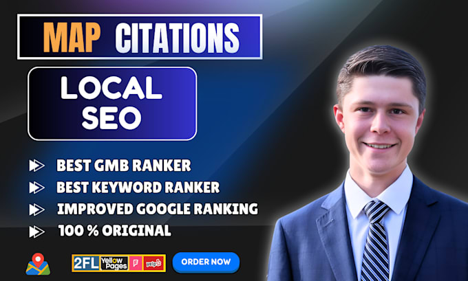 Gig Preview - Do google map citations for gmb top ranking and local SEO