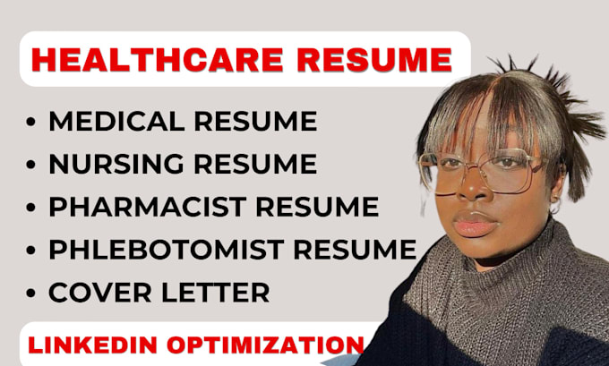 Gig Preview - Write ats healthcare resume, medical, nurse resume and cover letter