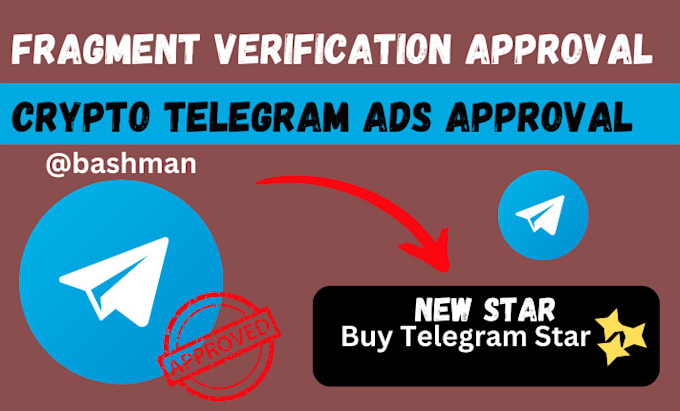 Gig Preview - Fix fragment verification error, run approved telegram ads, telegram promotion