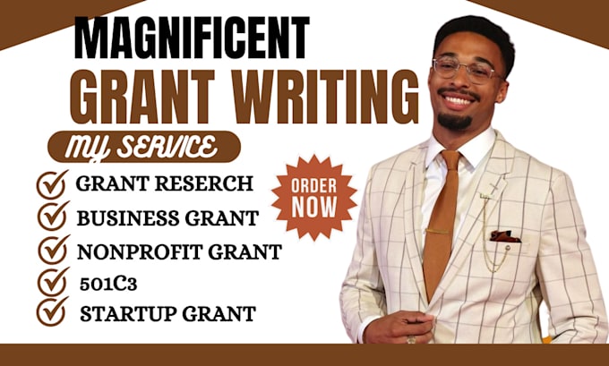 Gig Preview - Research grant, write grant proposal, apply for grant, do business plan, 501c3