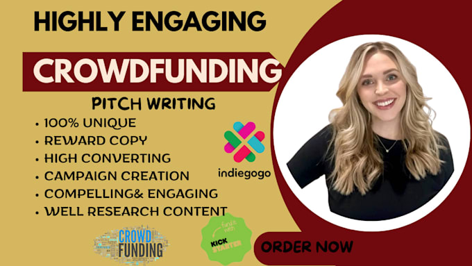 Gig Preview - Write high converting press release pitch to boost your crowdfunding campaign