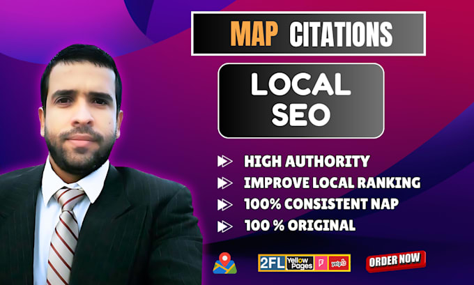 Gig Preview - Do local SEO citations building service