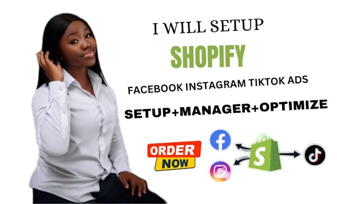 Gig Preview - Set up shopify facebook ads, fb marketing, advertising, instagram ads campaign